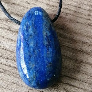 Pendentif Lapis-Lazuli (pierre percée)